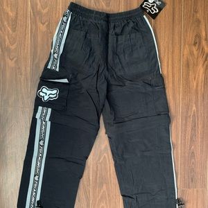 NWT RARE Fox Racing kids duo pants & shorts in one